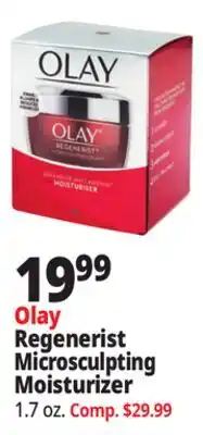 Ocean State Job Lot Olay Regenerist Advanced Anti-Aging Moisturizer 1.7 oz offer