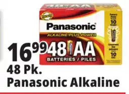 Ocean State Job Lot Panasonic Alkaline Plus Power AA Batteries 48 Count offer