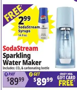 Ocean State Job Lot SodaStream Sparkling Water Maker offer