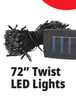Ocean State Job Lot Solar Twist Lights 200 Lights 72' offer