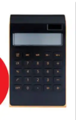 Ocean State Job Lot School Supplies Solar Powered 10-Digit Slim Desktop Calculator with Battery for Backup offer