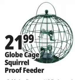 Ocean State Job Lot Yankee Trader Globe Cage Bird Feeder offer