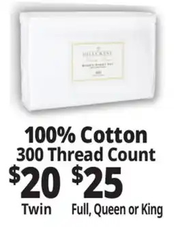 Ocean State Job Lot 100% Cotton 300 Thread Count offer
