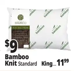Ocean State Job Lot Essence of Bamboo Knit Jumbo Pillow offer