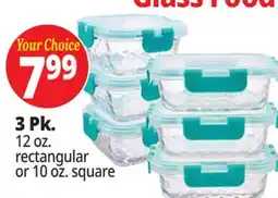 Ocean State Job Lot Glass Food Storage Sets offer