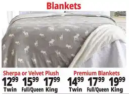 Ocean State Job Lot Blankets offer