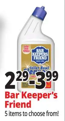 Ocean State Job Lot Bar Keepers Friend Powder Cleanser 12 oz offer
