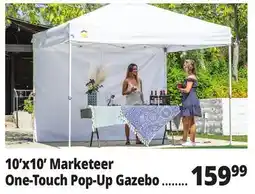 Ocean State Job Lot Marketeer 10'x10' One-Touch Pop-Up Gazebo offer