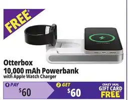Ocean State Job Lot OtterBox 2-in-1 Foldable Power Bank Stand with MagSafe White offer