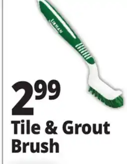 Ocean State Job Lot Libman Tile and Grout Brush offer