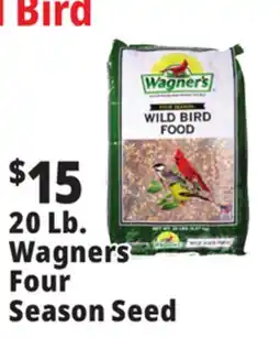 Ocean State Job Lot Wagners Four Season Wild Bird Food 20 lbs offer