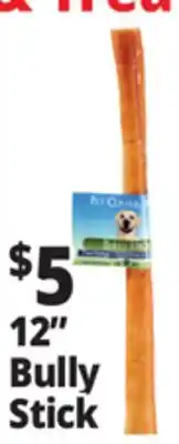 Ocean State Job Lot 12 Premium Bully Stick Pet Chew offer