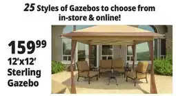 Ocean State Job Lot Sterling 12' x 12' Instant Pop-Up Gazebo offer