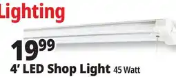 Ocean State Job Lot 4' LED Shop Light offer