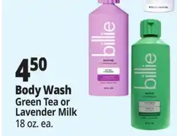 Ocean State Job Lot Body Wash Green Tea or Lavender Milk offer