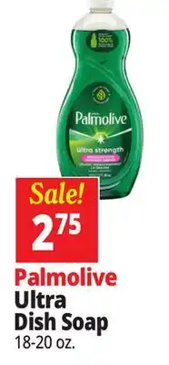 Ocean State Job Lot Palmolive Ultra Dish Soap offer
