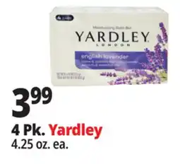 Ocean State Job Lot Yardley London Moisturizing English Lavender Bar Soap 4 Count offer