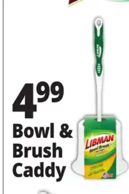 Ocean State Job Lot Libman Bowl Brush & Caddy 2 Piece offer