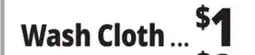 Ocean State Job Lot Wash Cloth offer