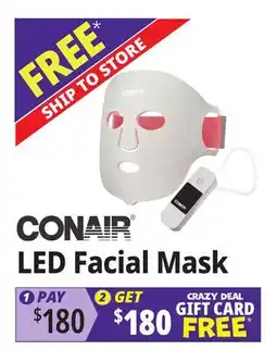 Ocean State Job Lot CONAIR LED Facial Mask offer