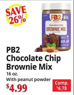 Ocean State Job Lot PB2 Chocolate Chip Brownie Mix offer