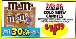 Ollie's 9.05 OZ. M&M'S Caramel Cold Brew Candies offer