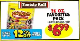 Ollie's Tootsie Roll 26 OZ. FAVORITES PACK offer