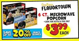 Ollie's 6 CT. MICROWAVE POPCORN offer