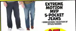 Ollie's EXTREME MOTION MVP 5-POCKET JEANS offer