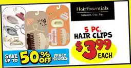 Ollie's 5 PC. HAIR CLIPS offer