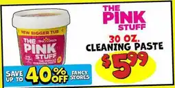 Ollie's THE PINK STUFF 30 OZ. CLEANING PASTE offer