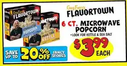Ollie's Guy Fieri's 6 CT. MICROWAVE POPCORN offer