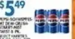 Compare Foods Pepsi sodas offer