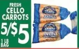 Associated Fresh cello carrots offer