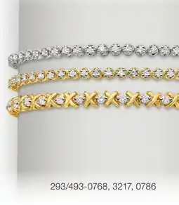 JC Penney 1-1/2 to 2 ct. t.w. lab-grown diamond or 1/3 to 1/2 natural or lab-grown diamond - Bracelets offer