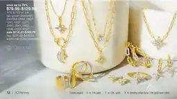 JC Penney 1/10 to 1/2 ct. t.w. lab-grown diamondΒ§ offer
