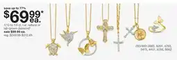 JC Penney 1/10 to 1/4 ct. t.w. natural or lab-grown diamond§ - Pendants & Ring offer
