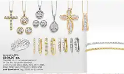 JC Penney Certified 1/2 ct. t.w. natural diamond◊ or 1 ct. t.w. lab-grown diamond‡ offer