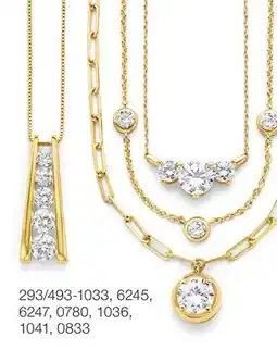 JC Penney 1-1/2 to 2 ct. t.w. lab-grown diamond or 1/3 to 1/2 natural or lab-grown diamond‡ - Necklaces offer