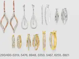 JC Penney 1/10 to 1/4 ct. t.w. natural or lab-grown diamond§ - Earrings offer