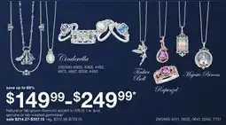 JC Penney Cinderella, Tinker Bell, Magpie Princess offer
