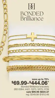 JC Penney Bonded Brillance bracelets offer