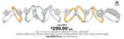 JC Penney 1 to 1-1/7 ct. t.w. lab-grown diamond§Ħ Color I, Clarity SI2 offer