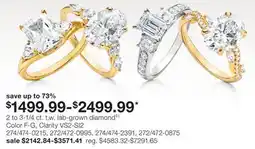 JC Penney 2 to 3-1/4 ct. t.w. lab-grown diamond offer