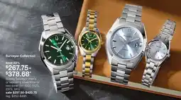 JC Penney Bulova Surveyor men's or women's silver-tone or two-tone offer
