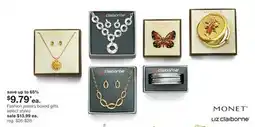 JC Penney Fashion jewelry boxed gifts offer