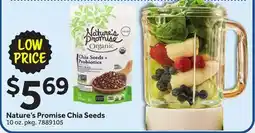 Stop&Shop Nature's Promise Chia Seeds offer