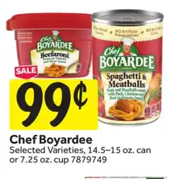 Stop&Shop Chef Boyardee offer