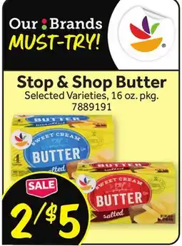 Stop&Shop Stop & Shop Butter offer