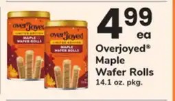 ACME Overjoyed Maple Wafer Rolls offer
